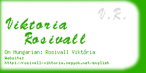 viktoria rosivall business card